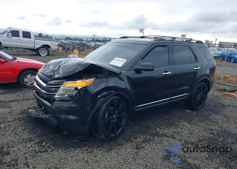 2014 Ford Explorer Limited из США, поврежденный, VIN 1FM5K8F84EGC13782